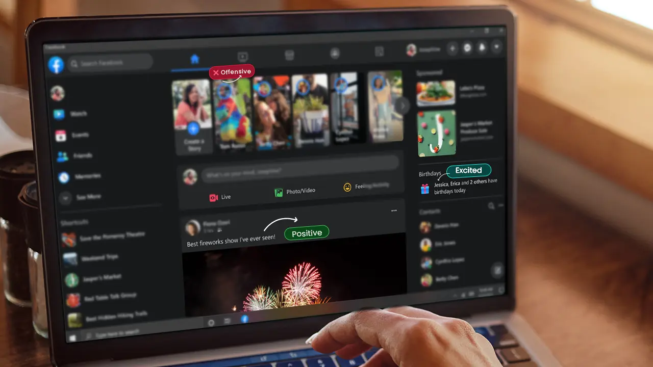 Social-Media-Moderation Vaidik AI